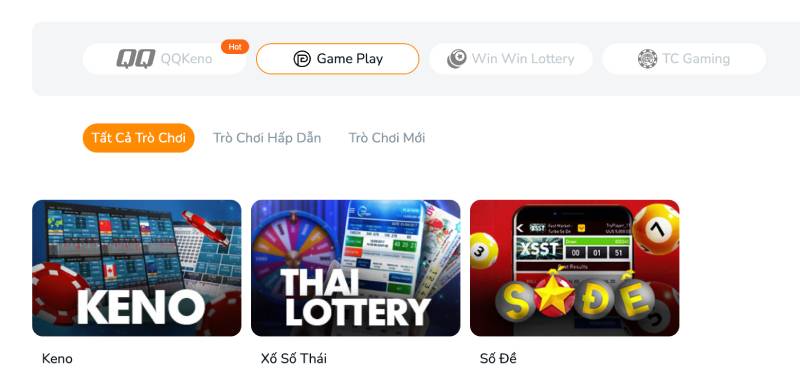 BK8 đa dạng loại hình chơi lô đề