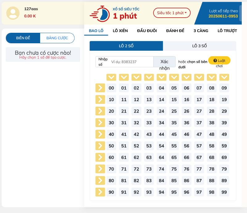Các hình thức cược trong lô đề Dabet