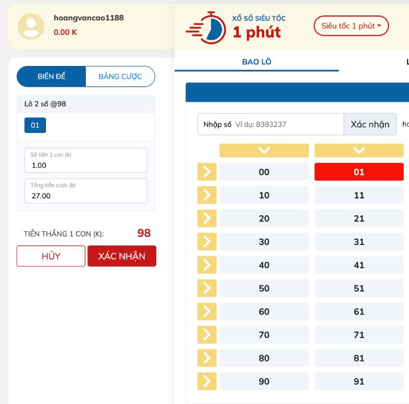 Cách chơi lô đề KBET dễ dàng cho tân thủ 