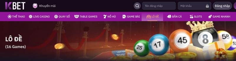 Lô đề KBET là gì?