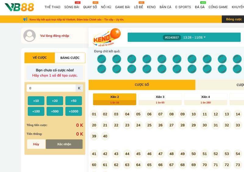 Lý do dân chơi lô chọn VB88 để xuống tiền mỗi ngày