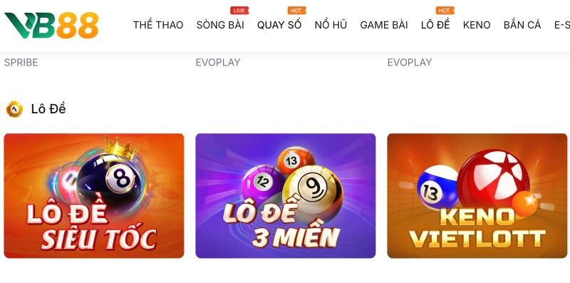 Tổng quan về lô đề VB88